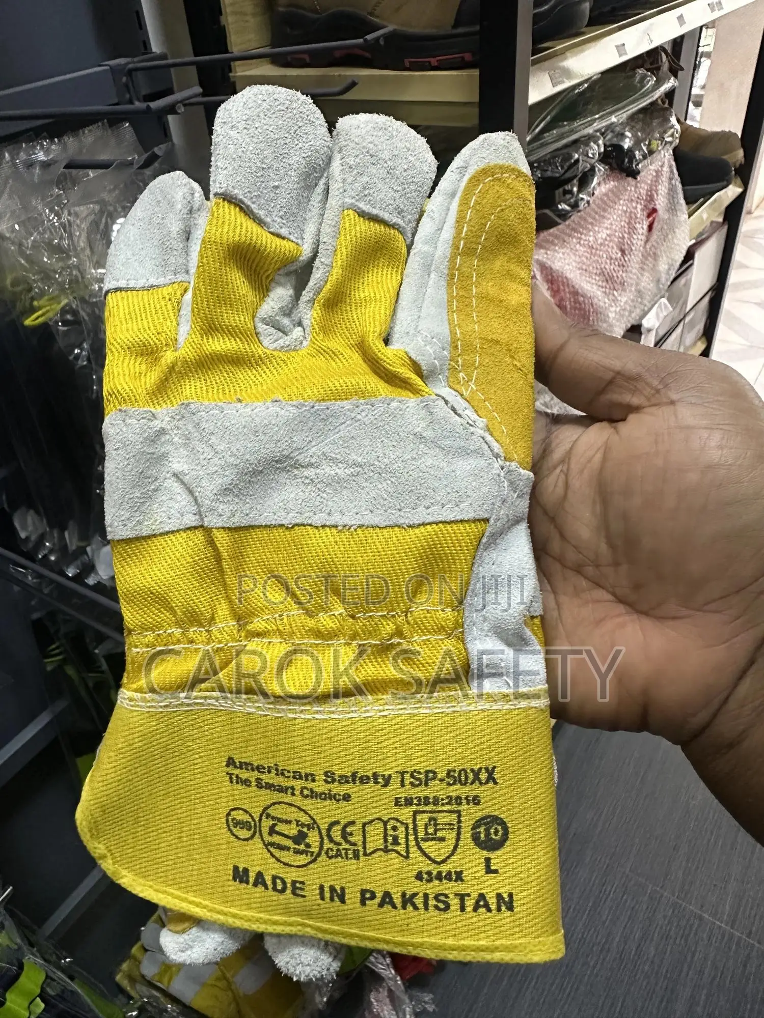 American Safety Leather Gloves