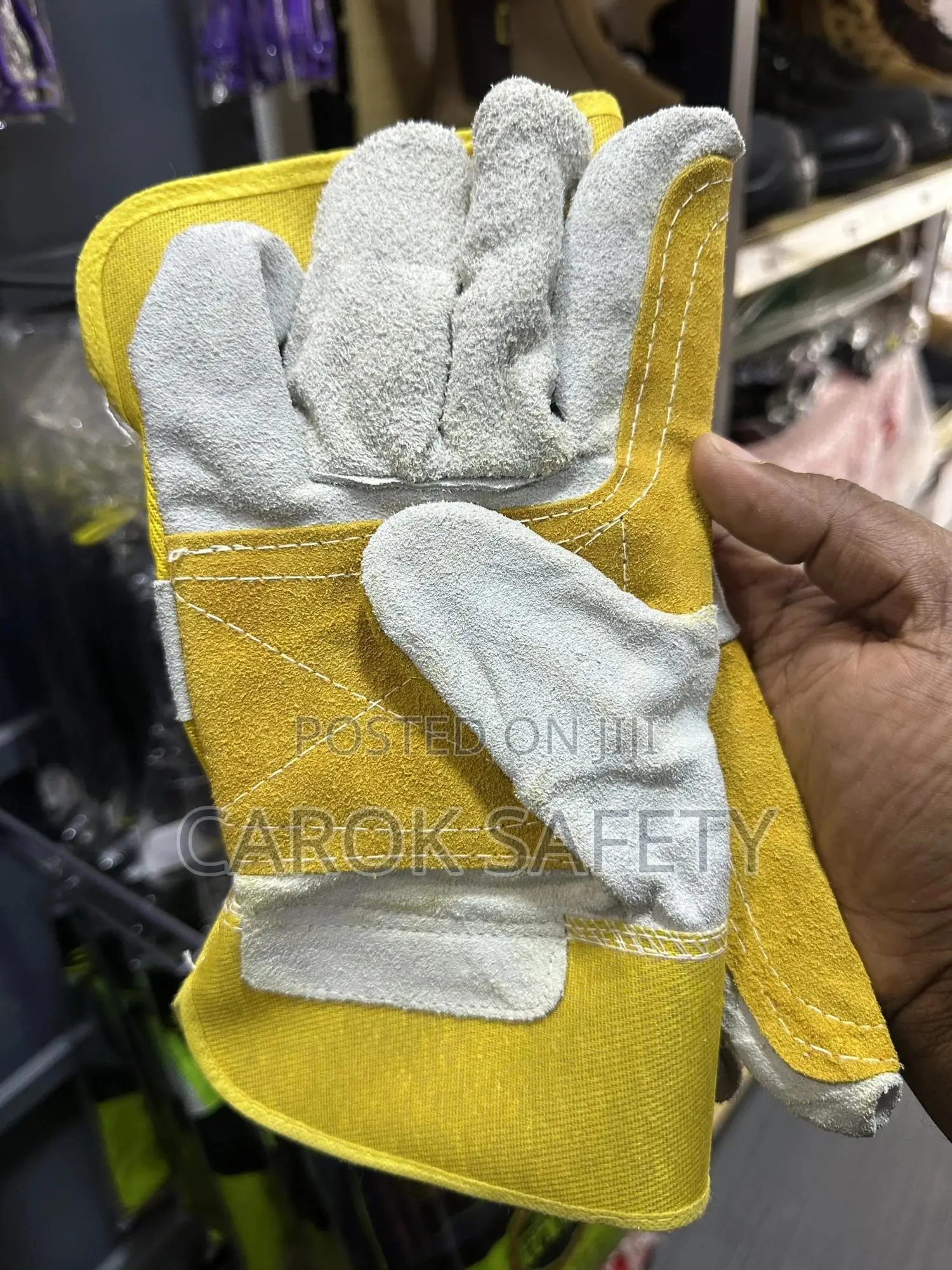 American Safety Leather Gloves