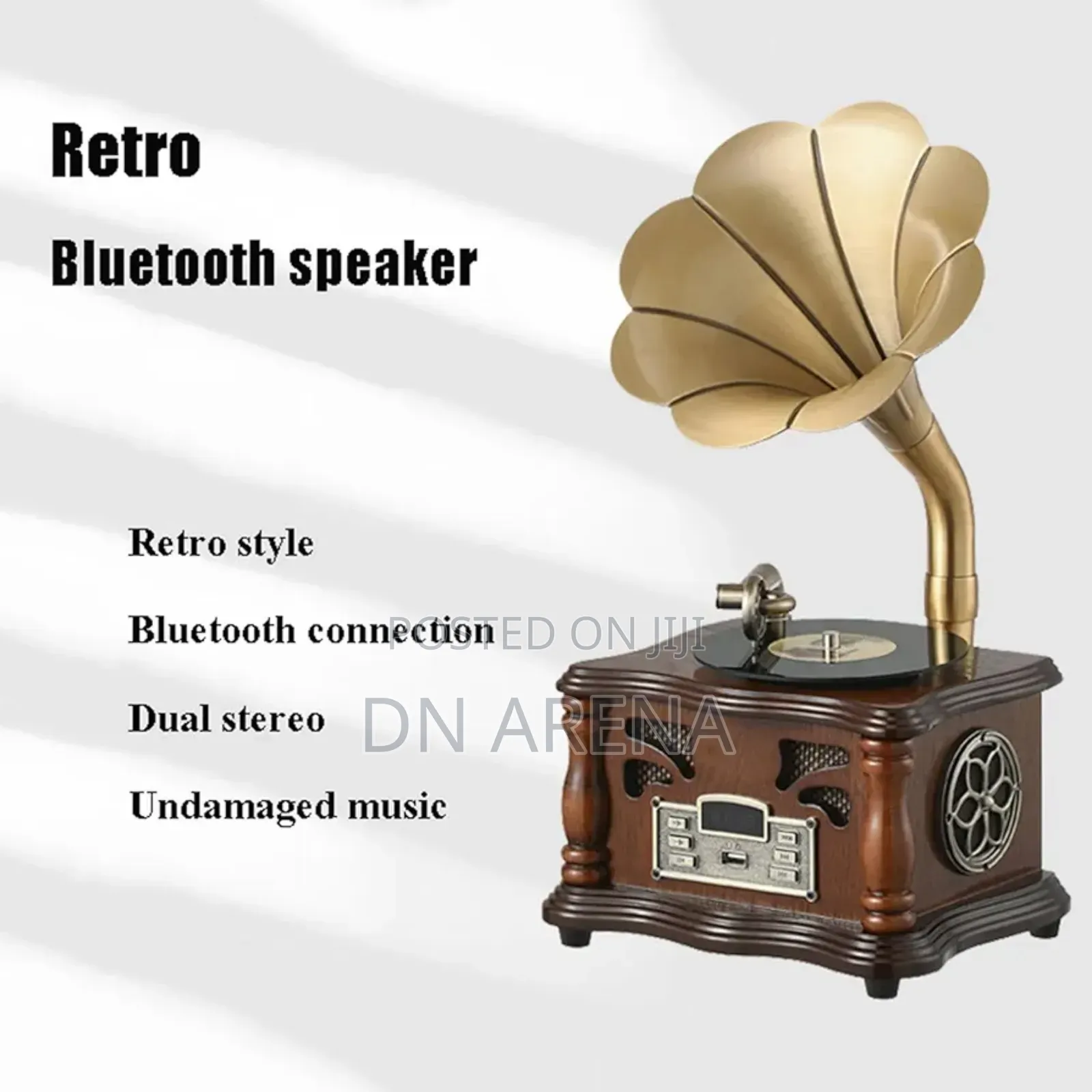 Retro Style Bluetooth Speaker and Decorative