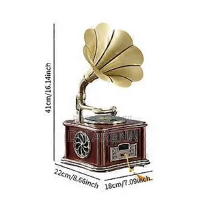 Retro Style Bluetooth Speaker and Decorative