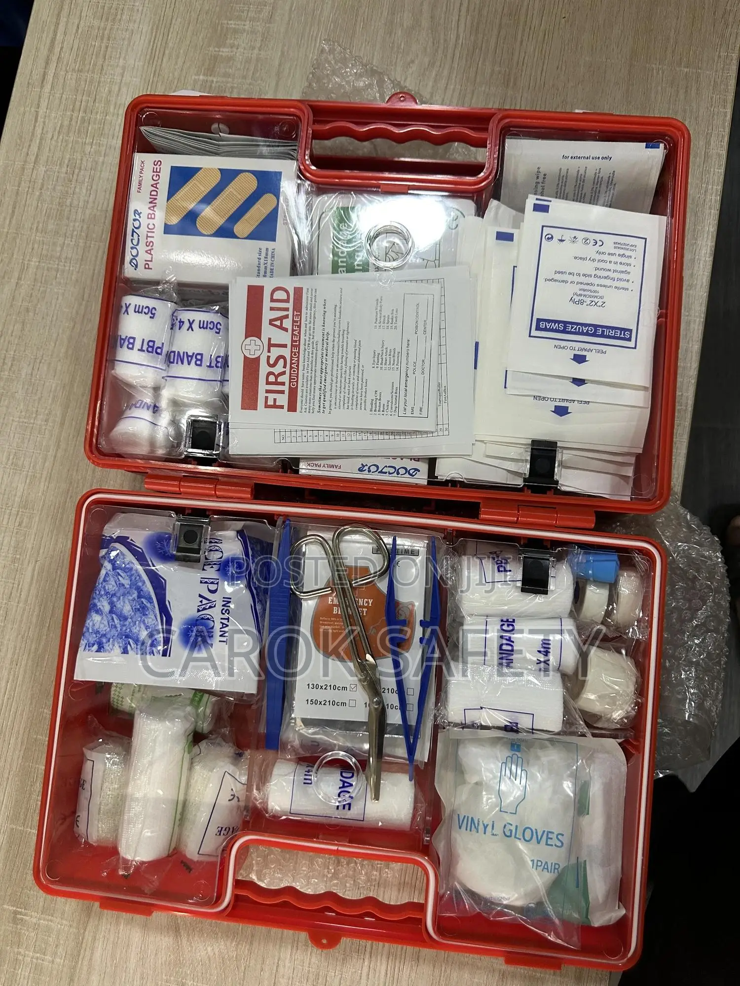 50 People First Aid Box