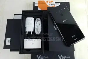 New LG V50S ThinQ 256 GB Black
