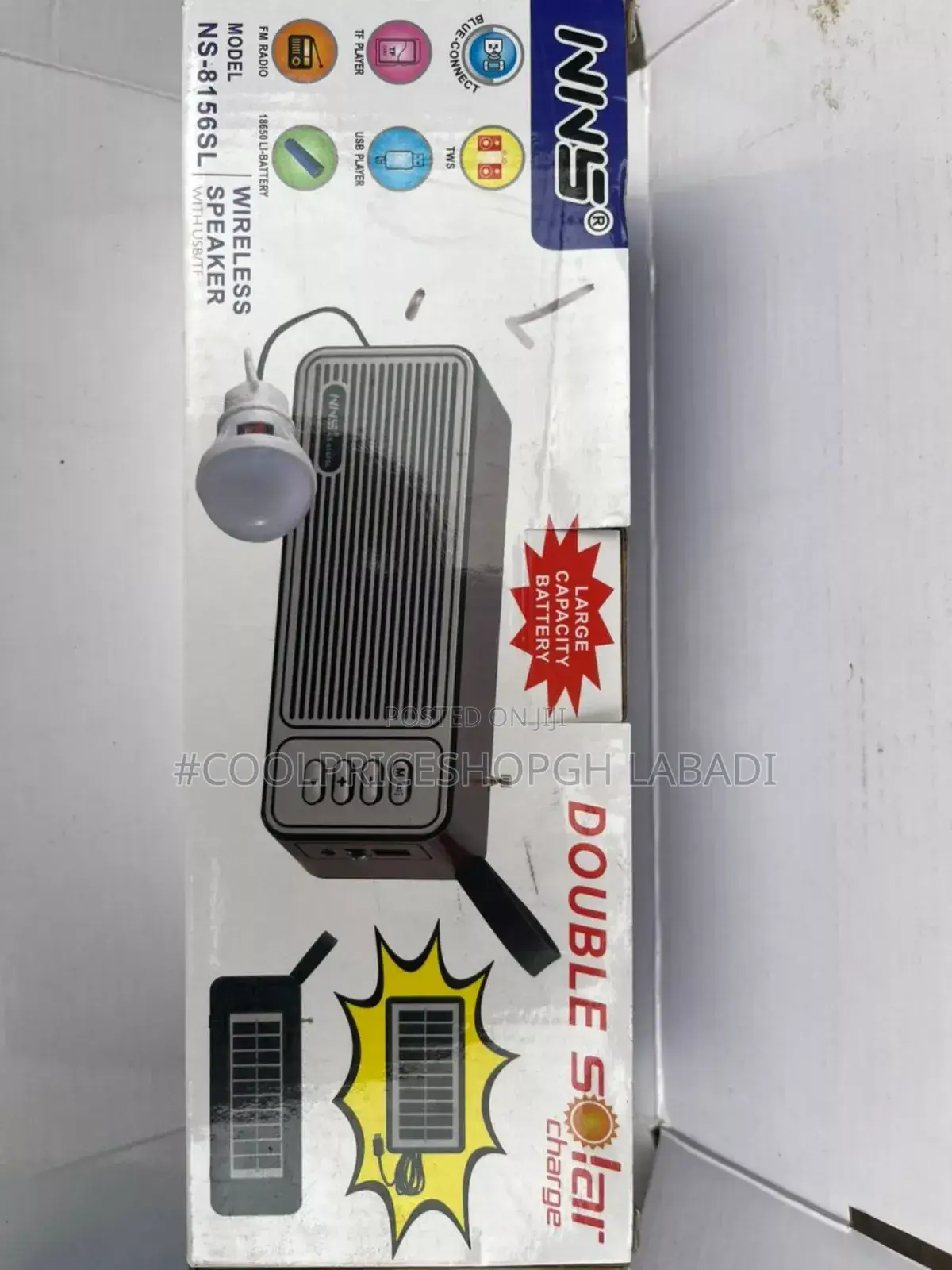 Solar Panels With Sound Box
