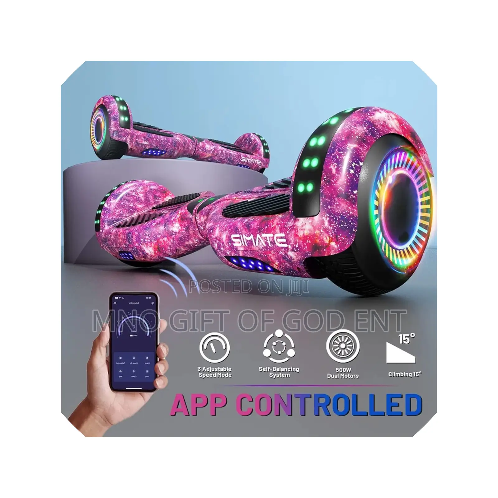 Hoverboard, Bluetooth Corlorful Led Lights, Gifts For Kids Adults