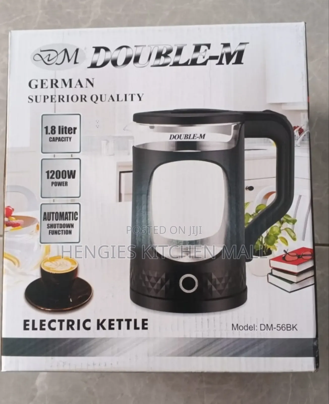 Double M Glass Kettle