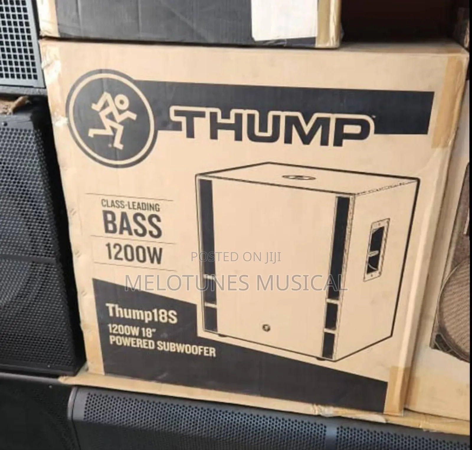 Mackie Thump 18 1200watt Active Pair of Bass Speakers