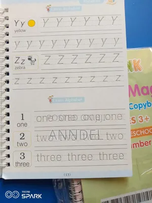 Magic Groove Practice Copybook