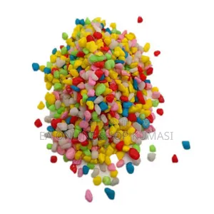 Multicolored Aquarium Stones