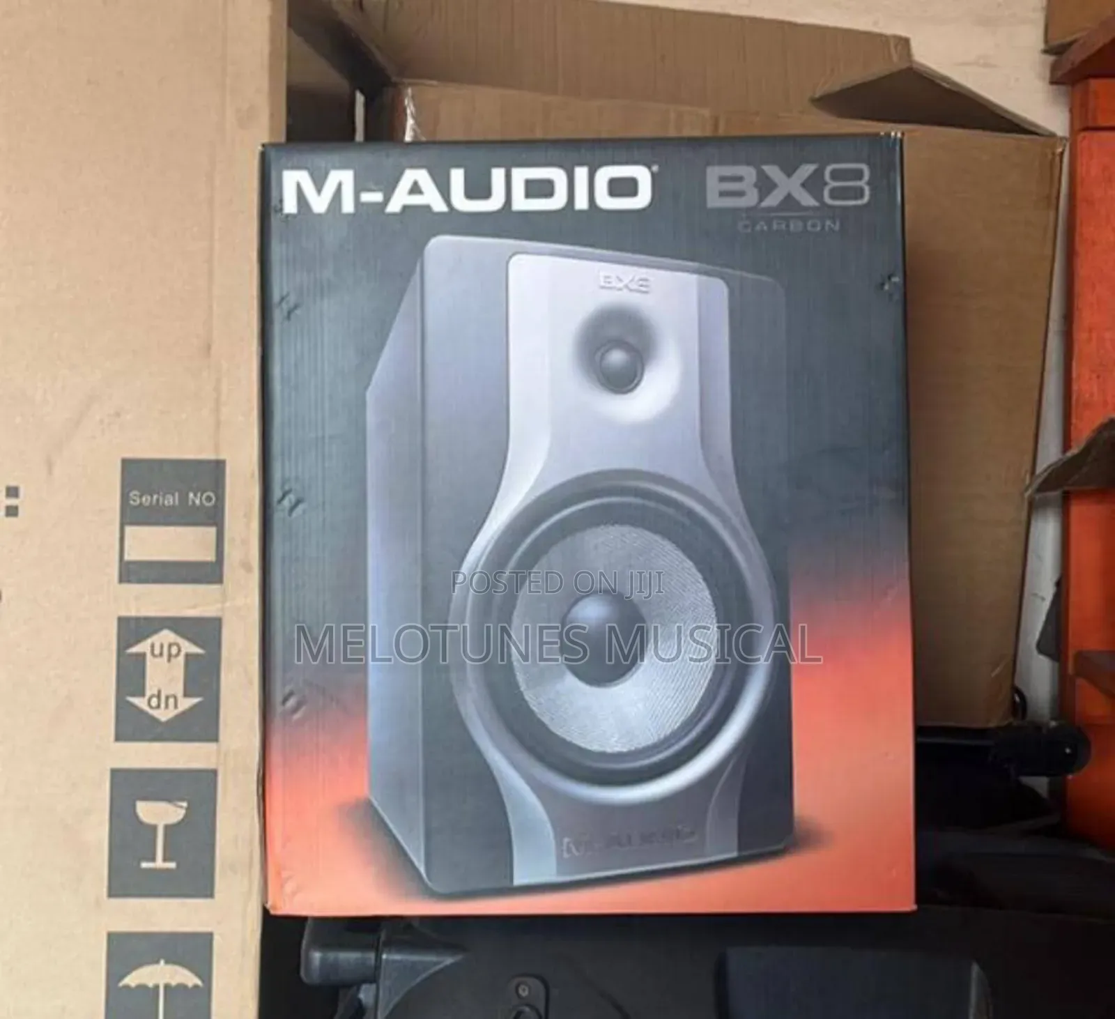 M-Audio Bx8 Carbon Studio Monitor.