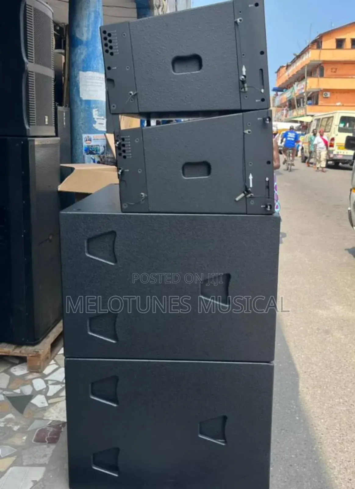 GLS 15inches Line Array and 18inches Double Bass Speakers