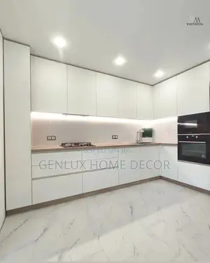 High-Gloss Kitchen Cabinets