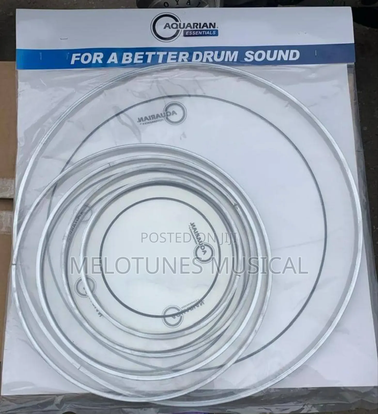 7set of Aquarian Drumheads/Vellom