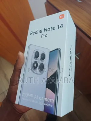 New Xiaomi Redmi Note 14 Pro 256 GB Black