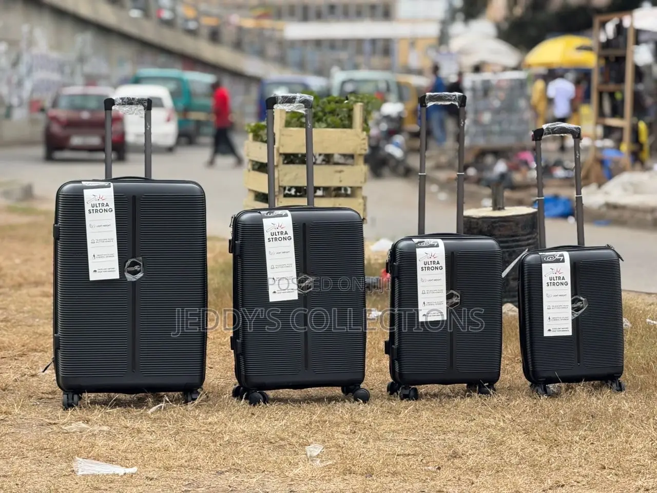 Ultra Strong Anticrack 5in1 Trolling Traveling Luggage With Carry On