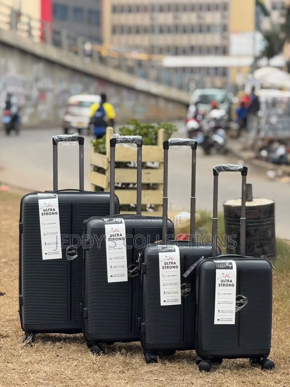 Ultra Strong Anticrack 5in1 Trolling Traveling Luggage With Carry On