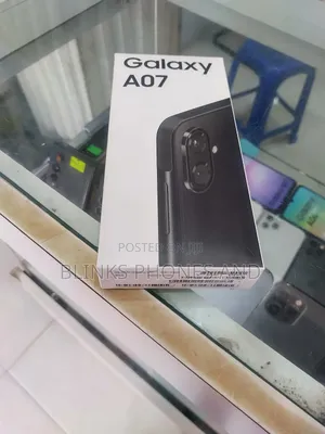 New Samsung Galaxy A07 4G 128 GB Black