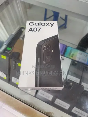 New Samsung Galaxy A07 4G 128 GB Black