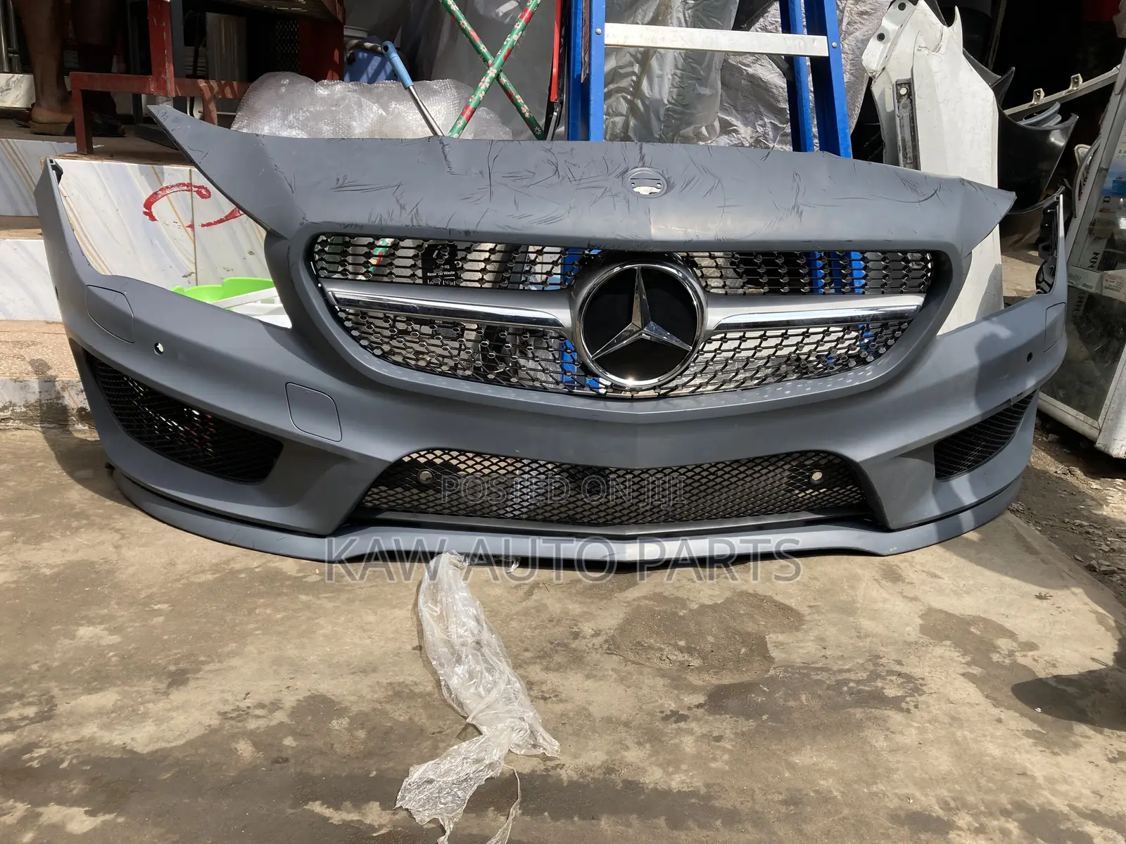 2014-2019 Complete Amg Style Front Bumper For Mercedes Benz Cla W117