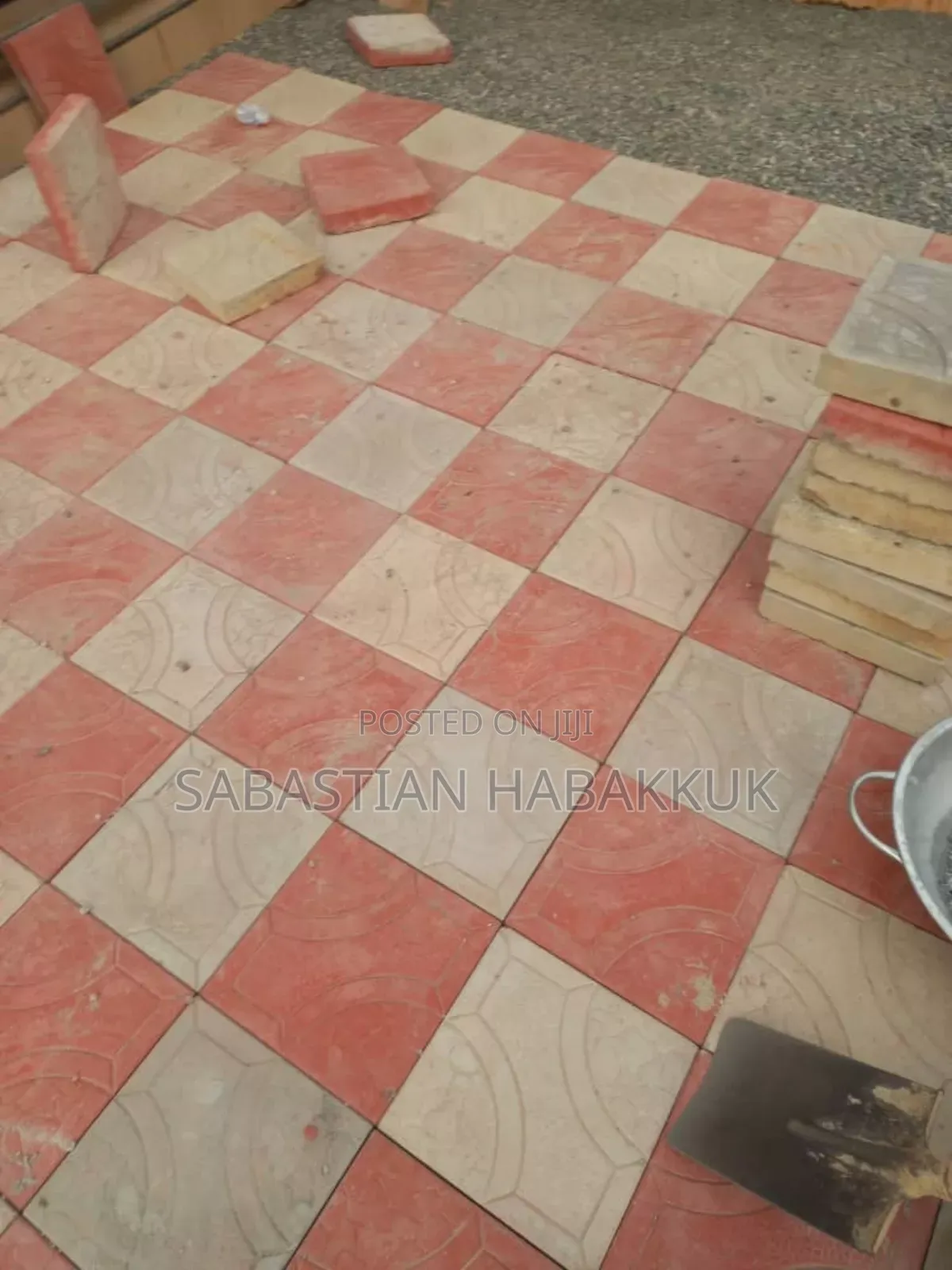 Pavements.