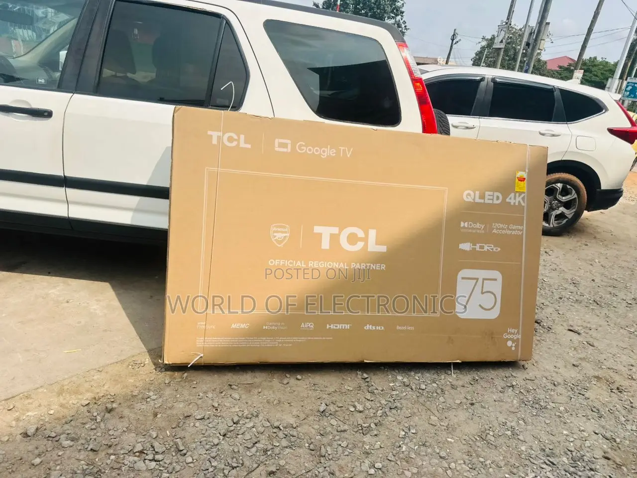 Edgeless Smart Quantum Hdr10+ Pro 75 Inches TCL Television
