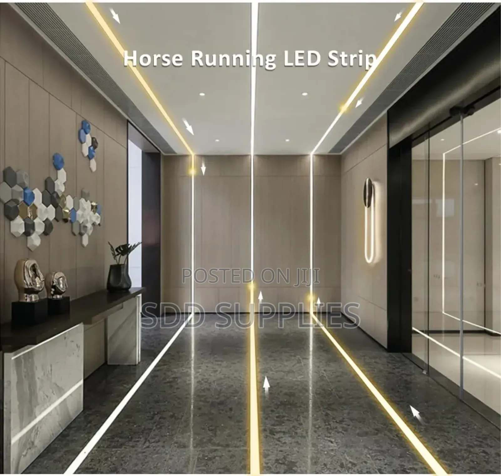 10 Meters Running Water/Horse Led Light For Modern Lighting Designs