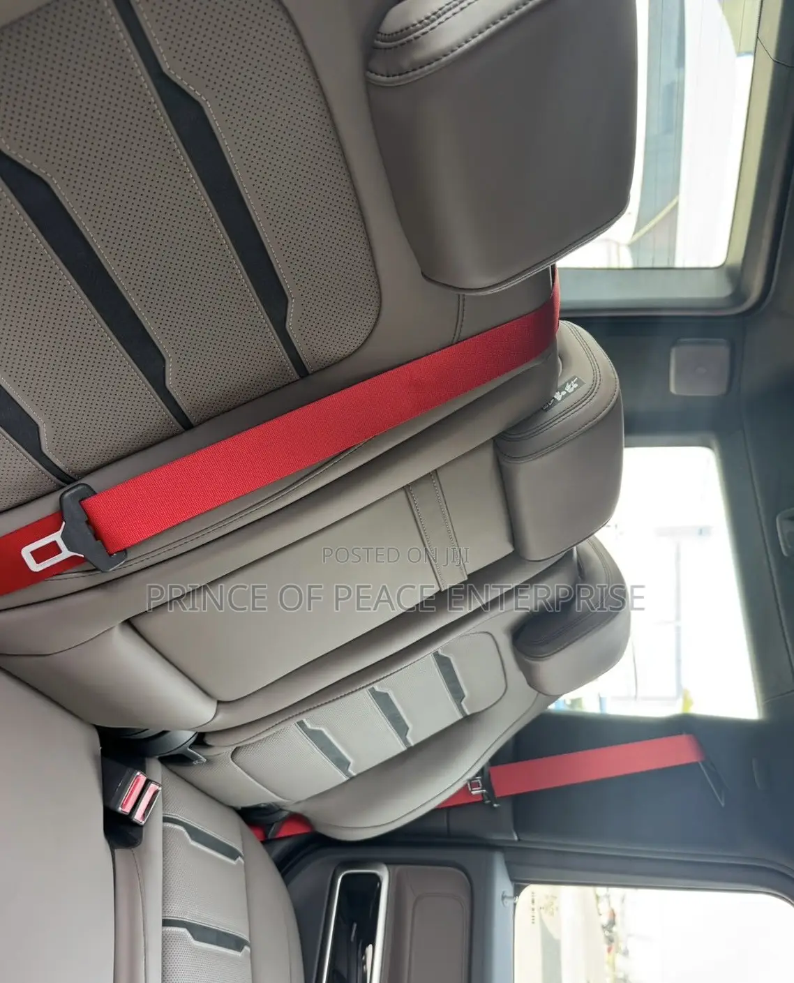 Red Seat Belts ( Fiver Pieces ) Available