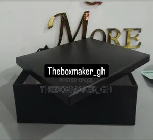Black Rigid Boxes Available on Order