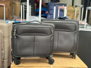 Pilot Material 2in1 Trolling Travelling Suitcase With Documents Keeper