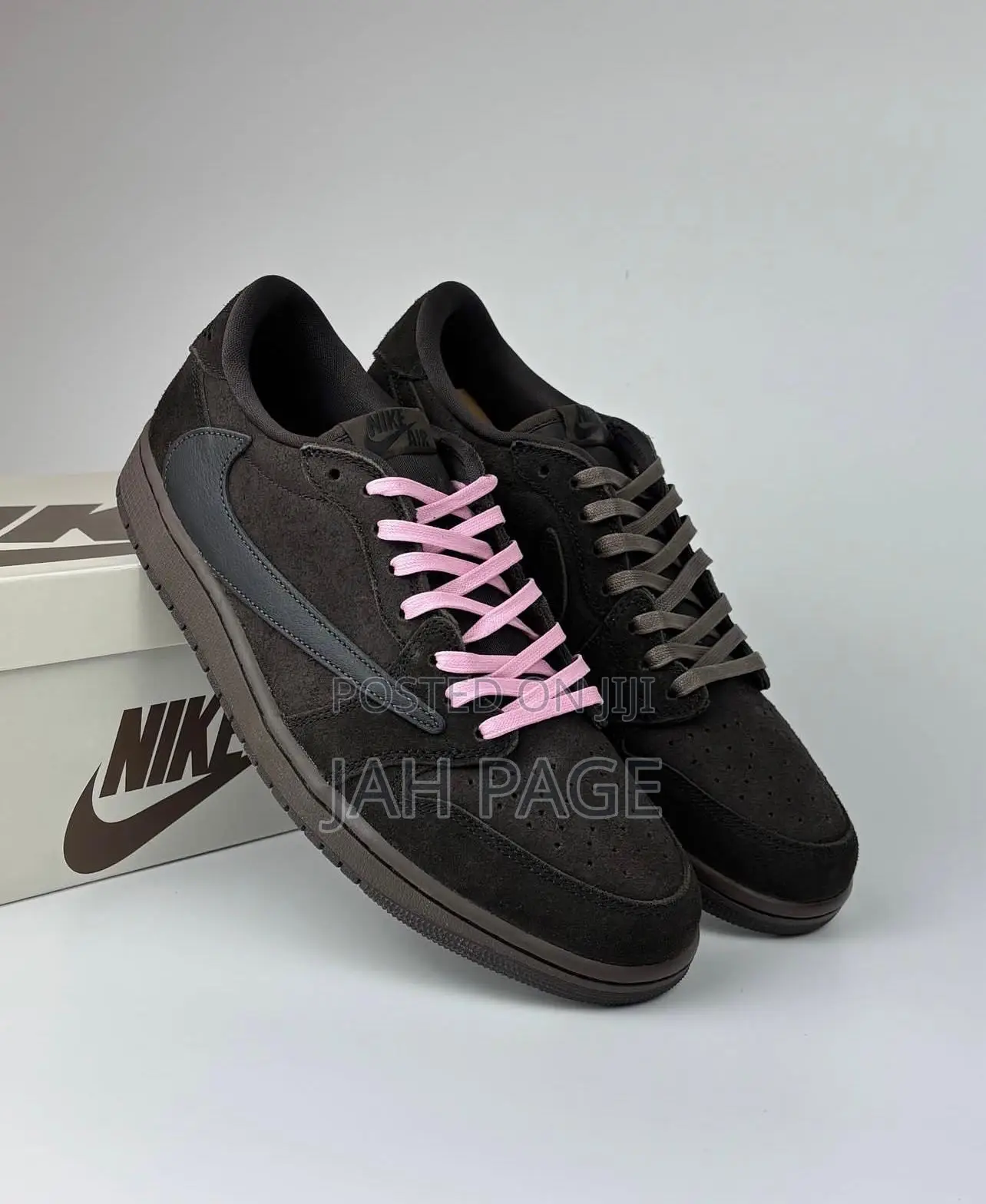 Nike Travis Scott Low Sneakers - Brown/White