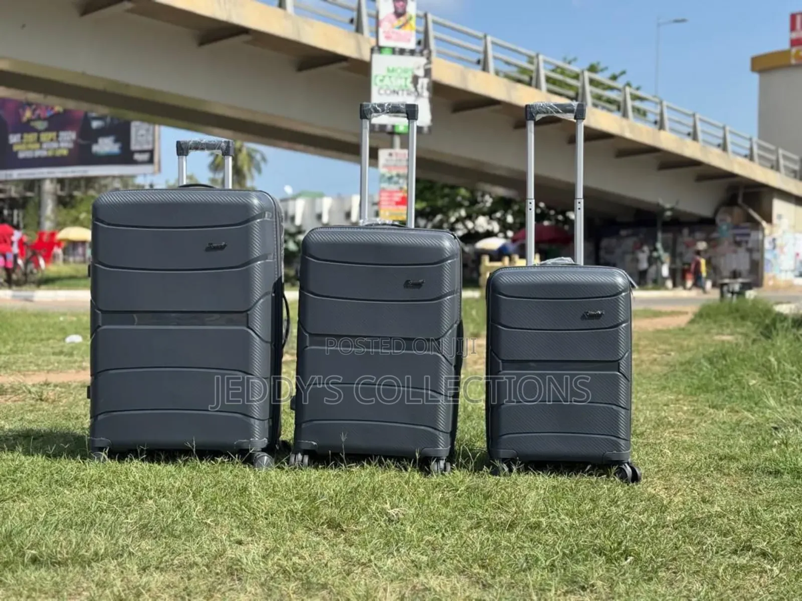 High-quality Pp 28"24"20"Inches 3in1 Push Lock Travelling Suitcase
