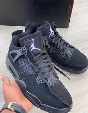 Air Jordan 4 Black Cat Available in Dansoman - Shoes, Nii Dormon | Jiji