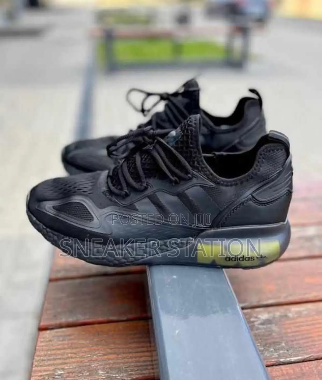 Adidas Original Zx Boost All Black