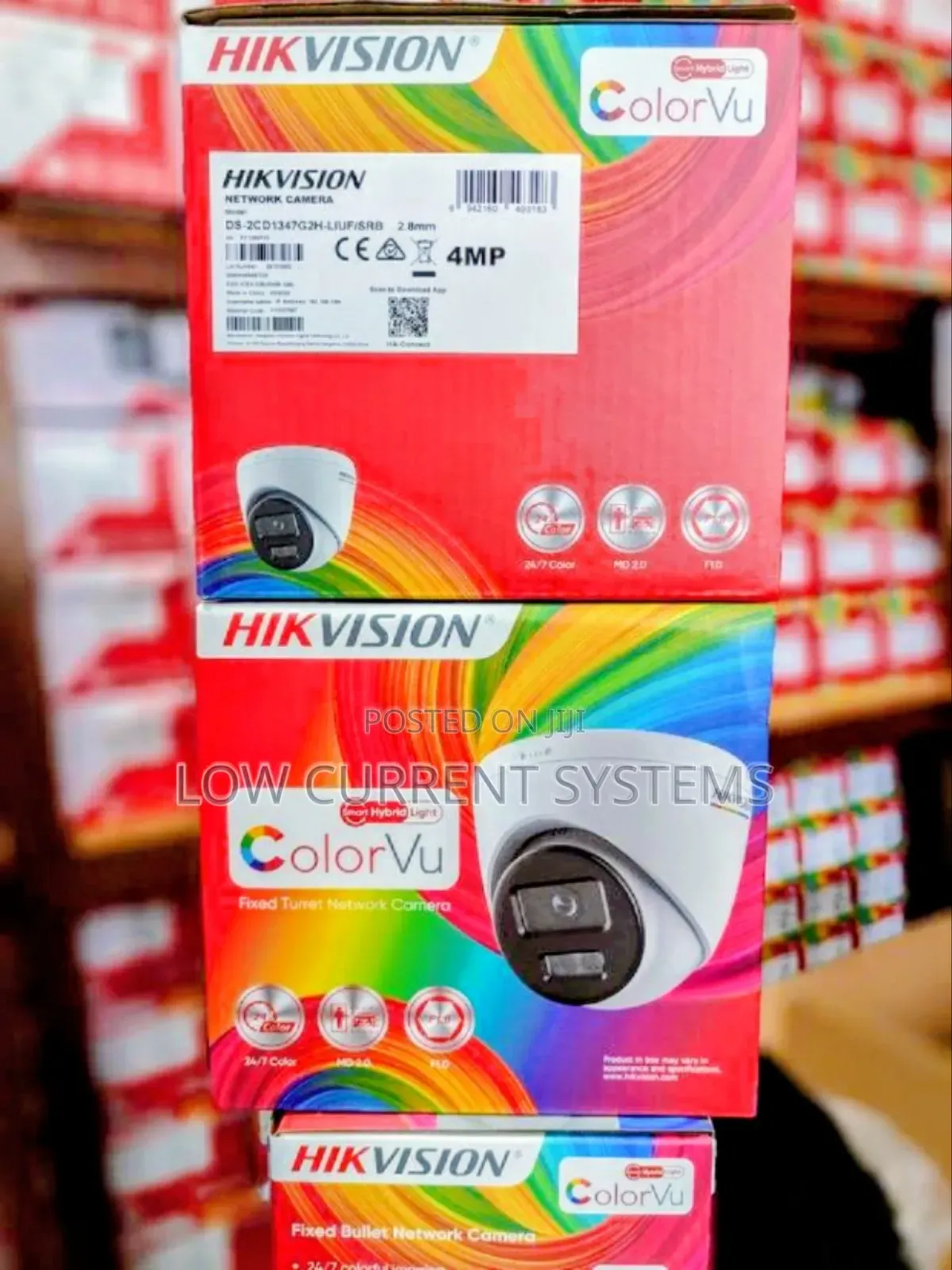 Hikvision Ip Dome Camera 4mp Colovu Two Ways Audio