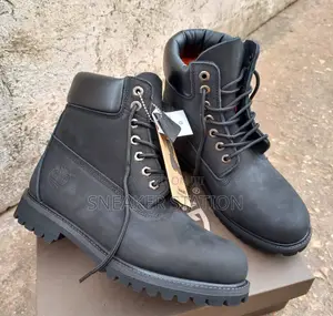Timberland Unisex Black Boots