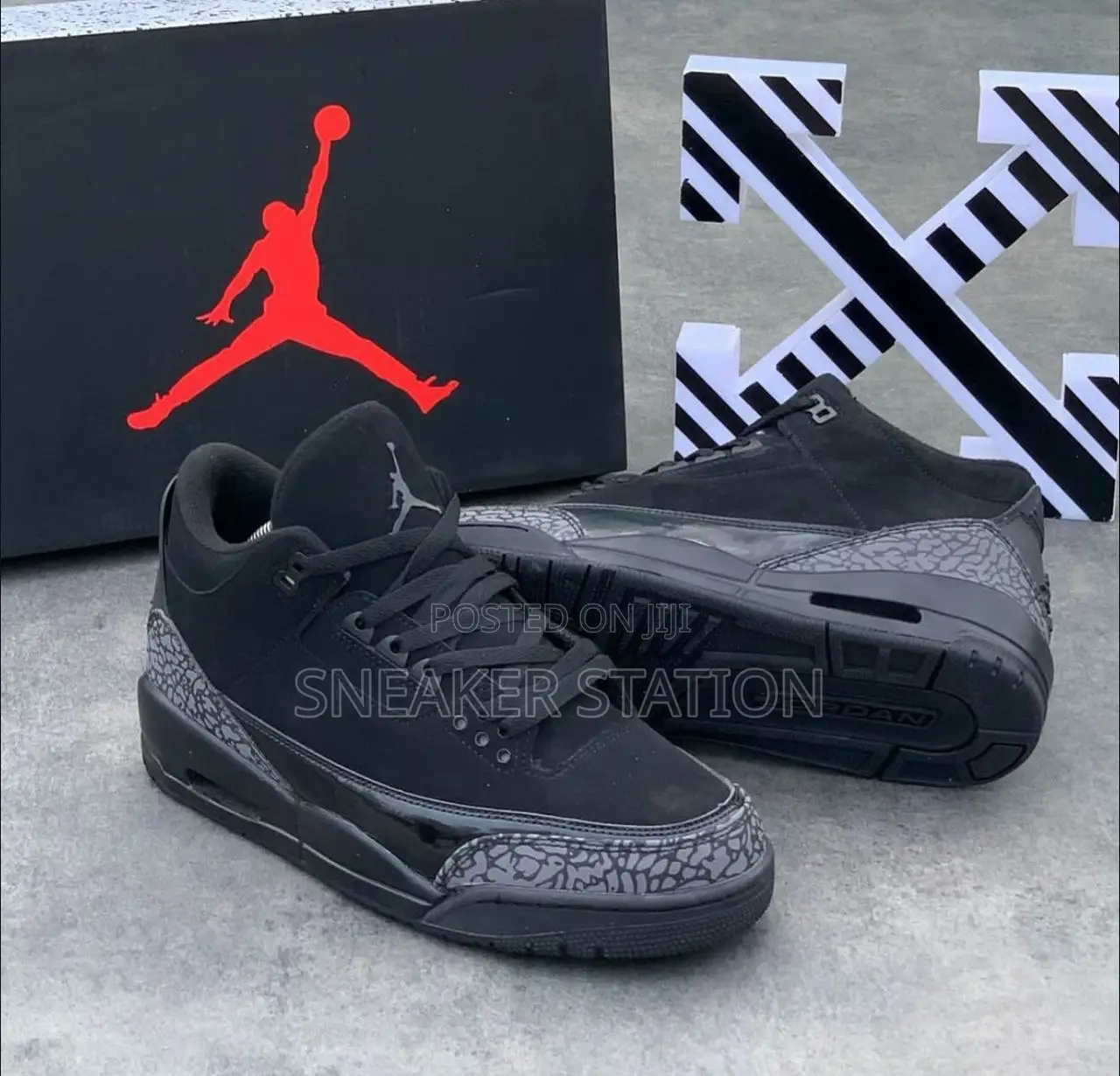 Air Jordan Retro 3 Black Cat