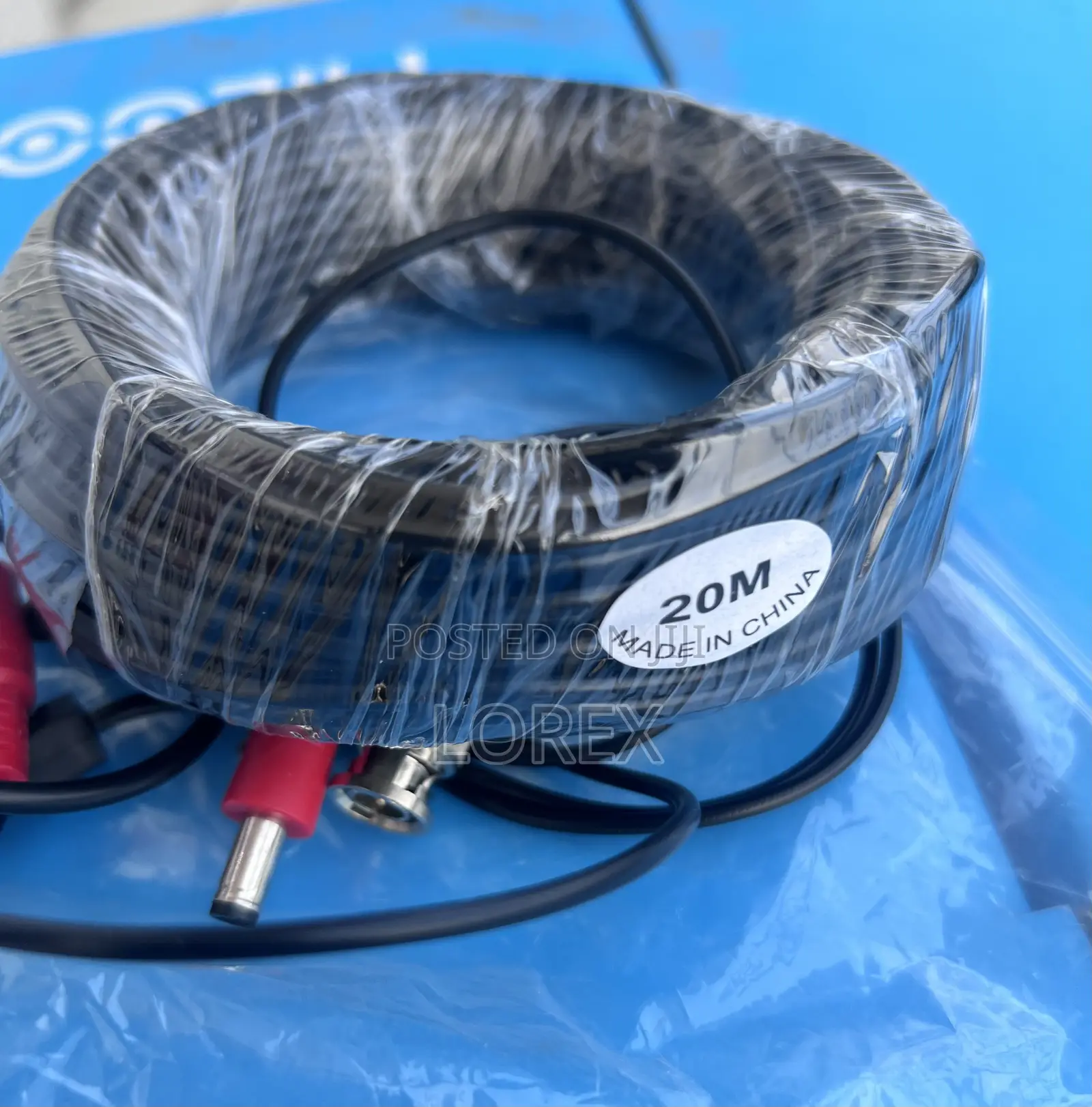 BNC Cable 20m Already Made 20 Meters CCTV Cable