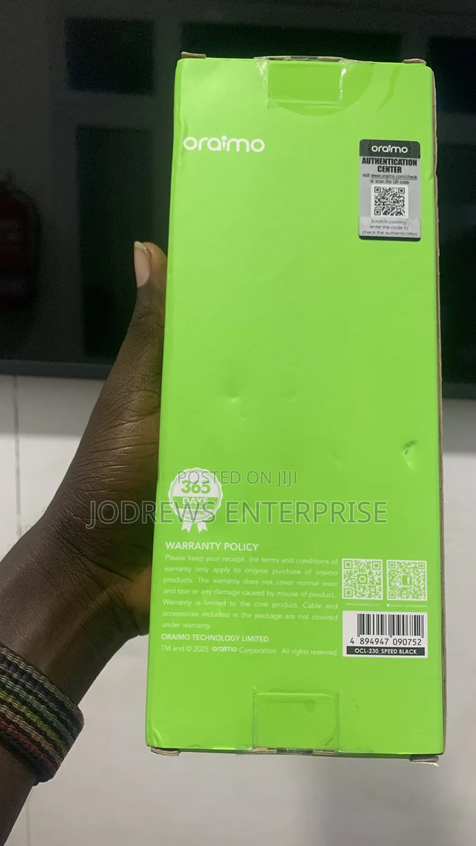Oraimo Easycut Super Powerful Adjustable Hair Clipper