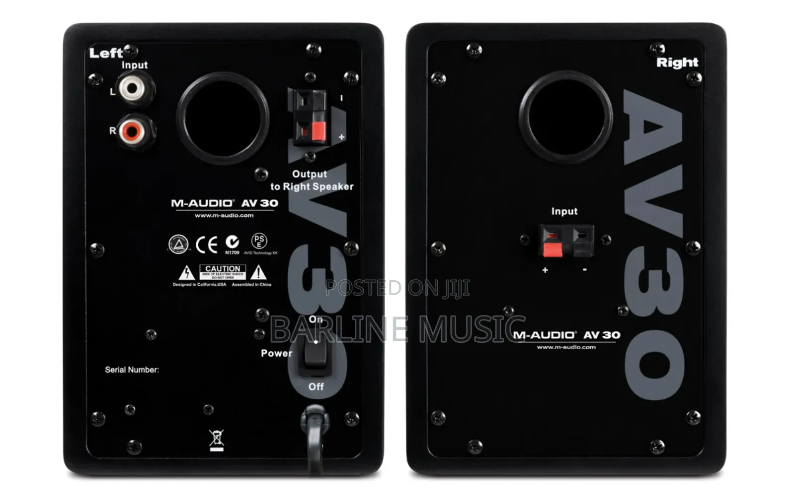 M-Audio Studiophile Av 30 Speaker Monitors (Pair)