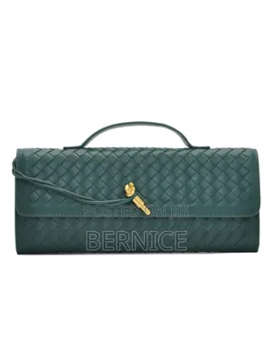 Elegant Woven Clutch – Available in All Colors