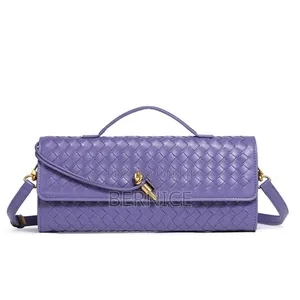 Elegant Woven Clutch – Available in All Colors