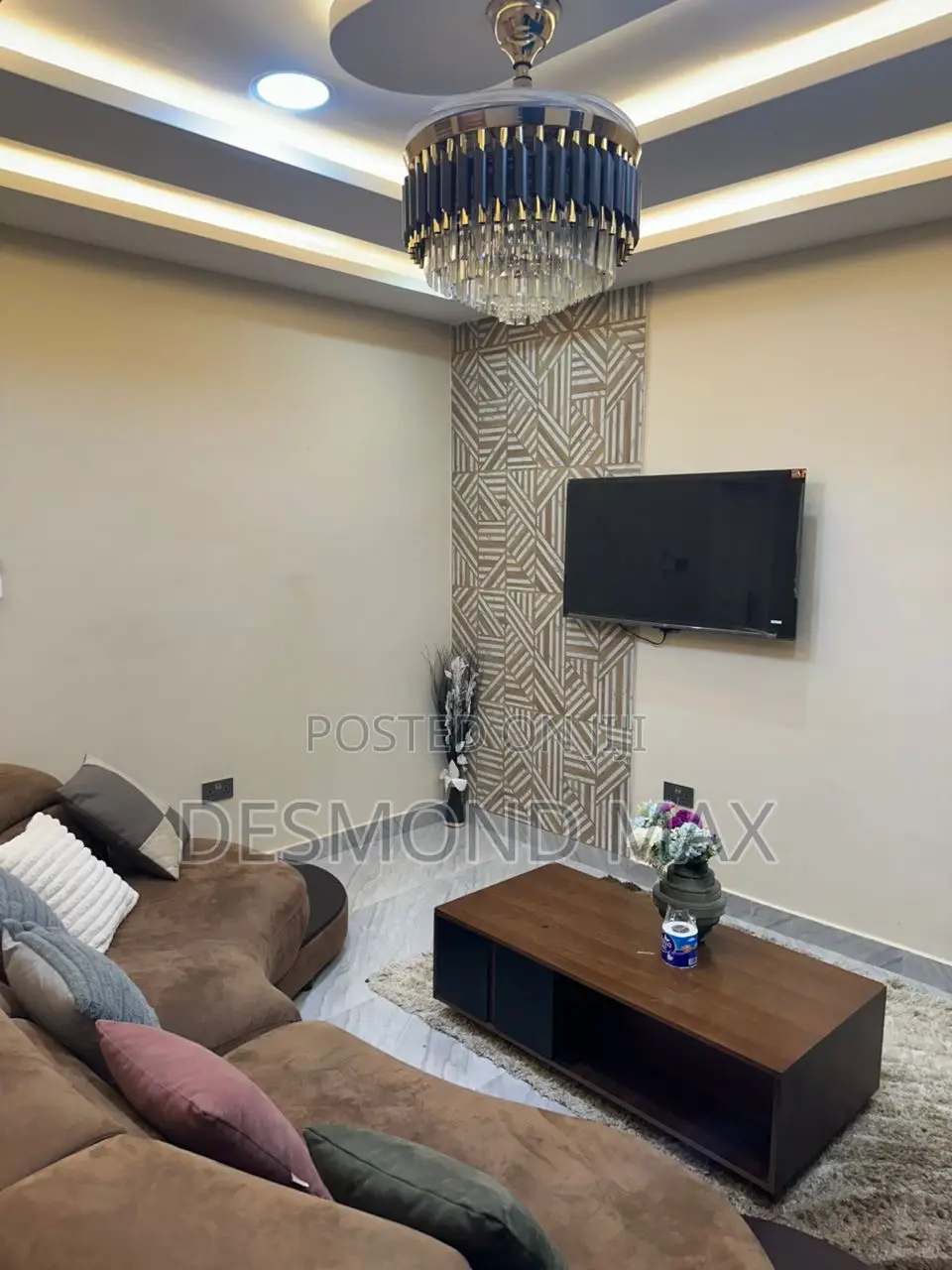 Furnished 1bdrm House in Max Realty, New Site for rent