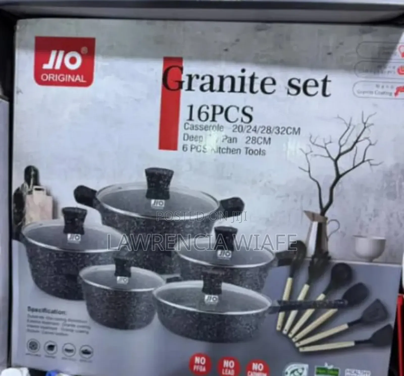 Diecast Cookware Set
