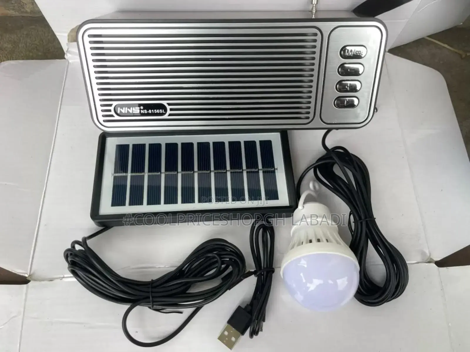 Solar Panels With Sound Box