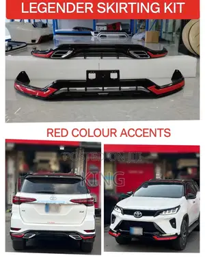2017 2018 2020 2023 Toyota Fortuner Body Kit Facelift