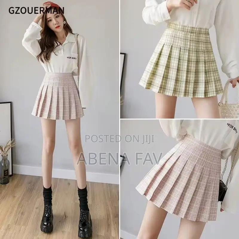 Thrift Pleated Skirt