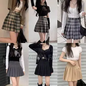 Thrift Pleated Skirt