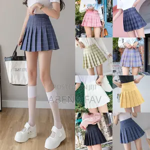 Thrift Pleated Skirt