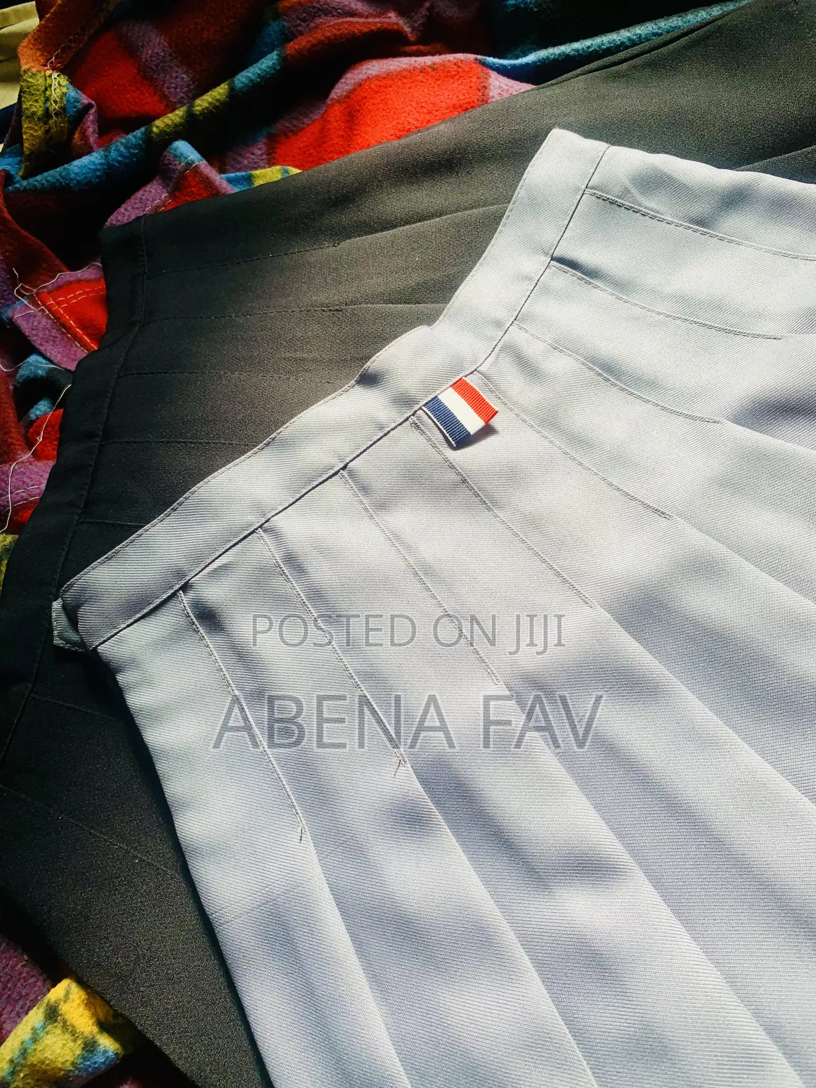 Thrift Pleated Skirt