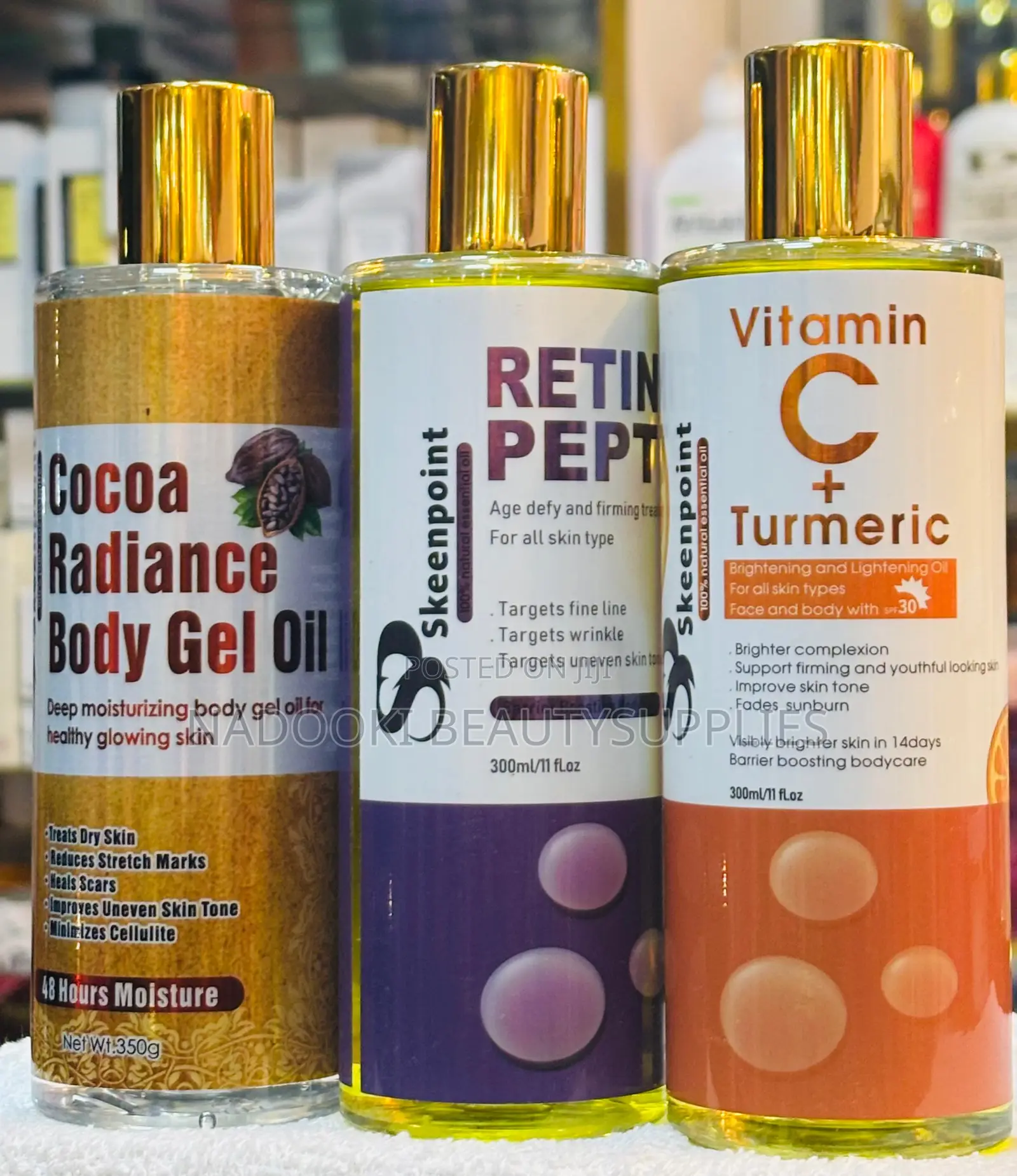 Skeenpoint Cocoa Radiance Body Gel