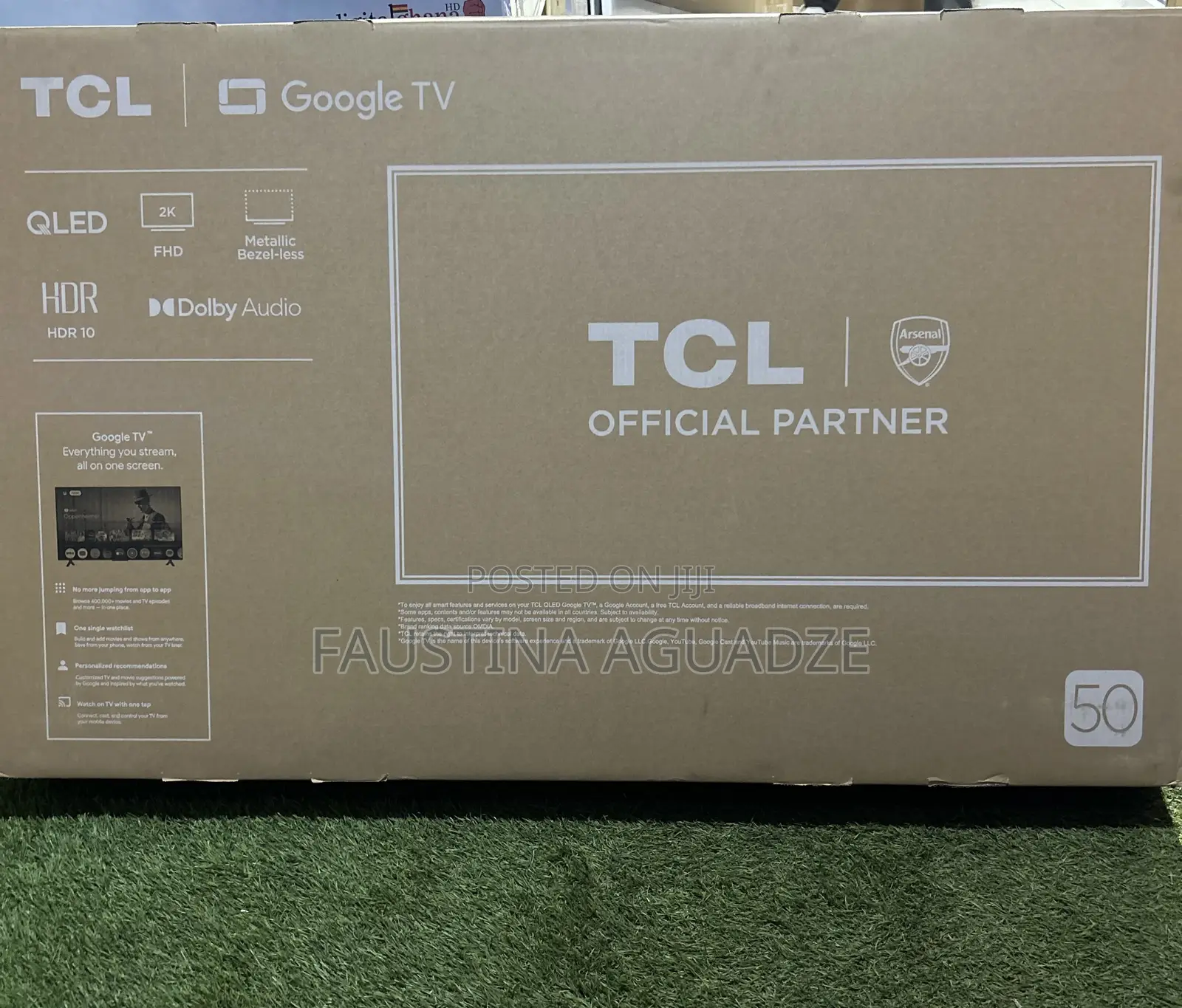 TCL 50 Inch Qled Snart -